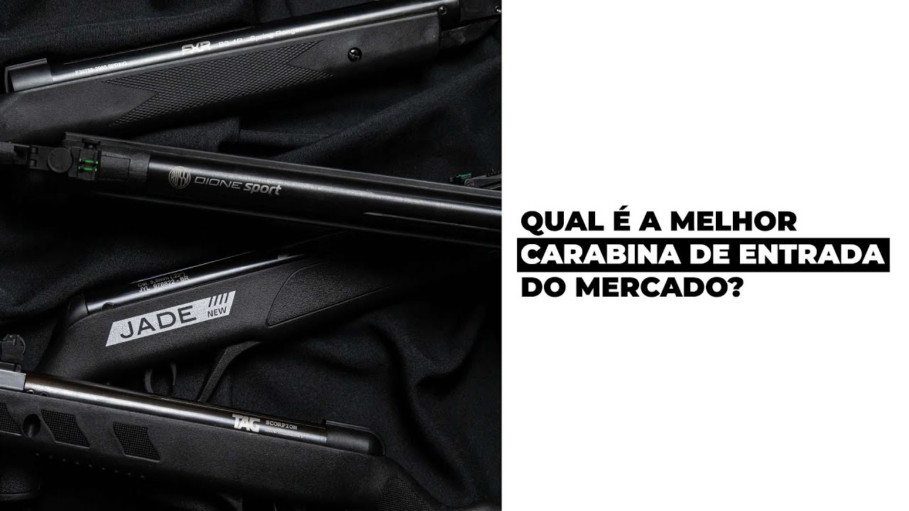 QUAL É A MELHOR CARABINA DE ENTRADA DO MERCADO? Dione Sport x CBC Jade x TAG Scorpion x FXR Ranger