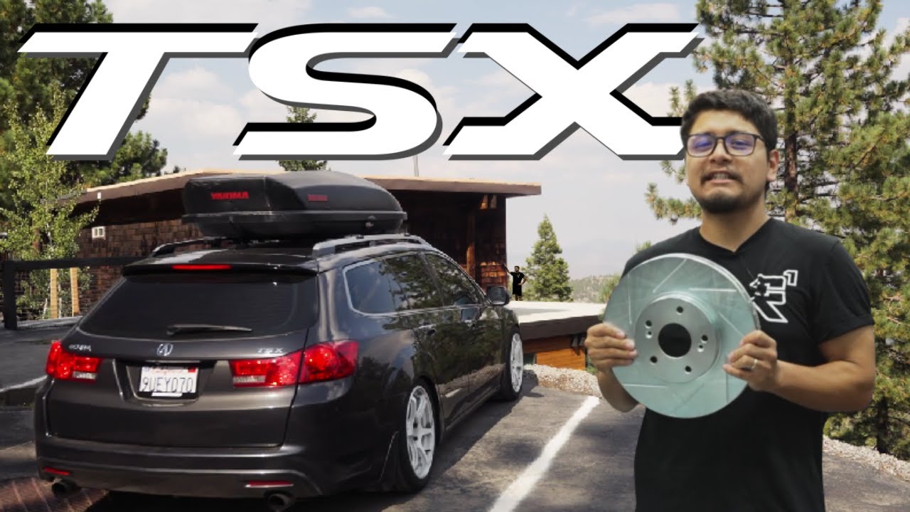 ACURA TSX WAGON получает СВЕЖИЕ тормоза
