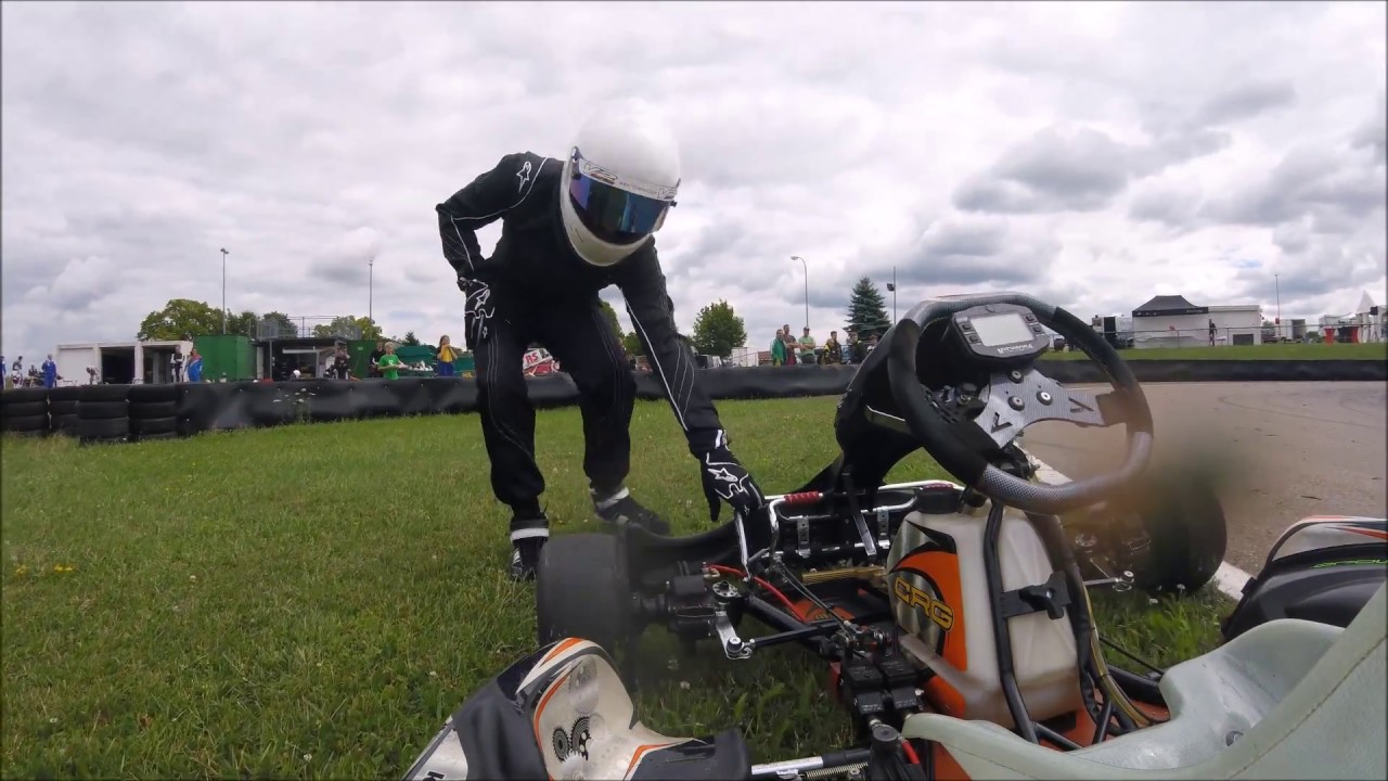 Kart Crash Rotax DD2 / Bopfingen 15.07.2017