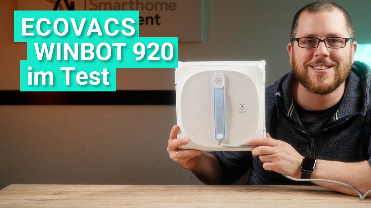 Ecovacs Winbot 920 im Test - Was kann der neue Fensterputzroboter mit App-Steuerung?
