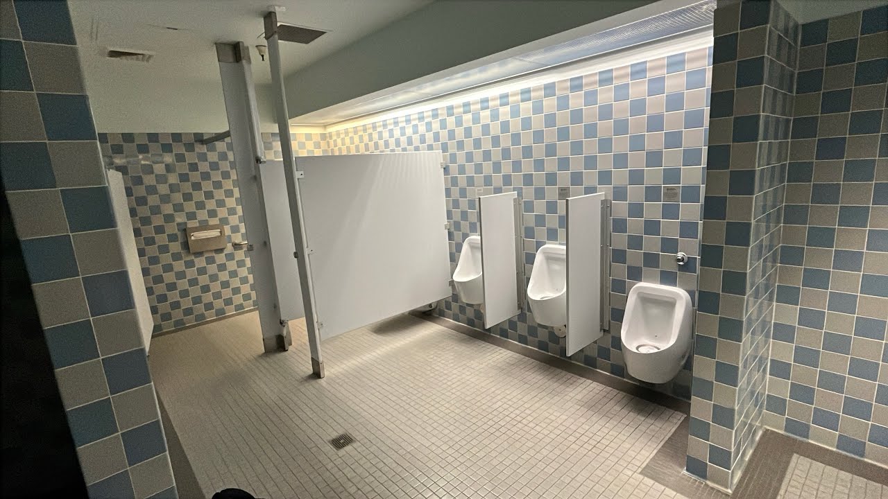 High School Theater Men’s Restroom Final Shoot