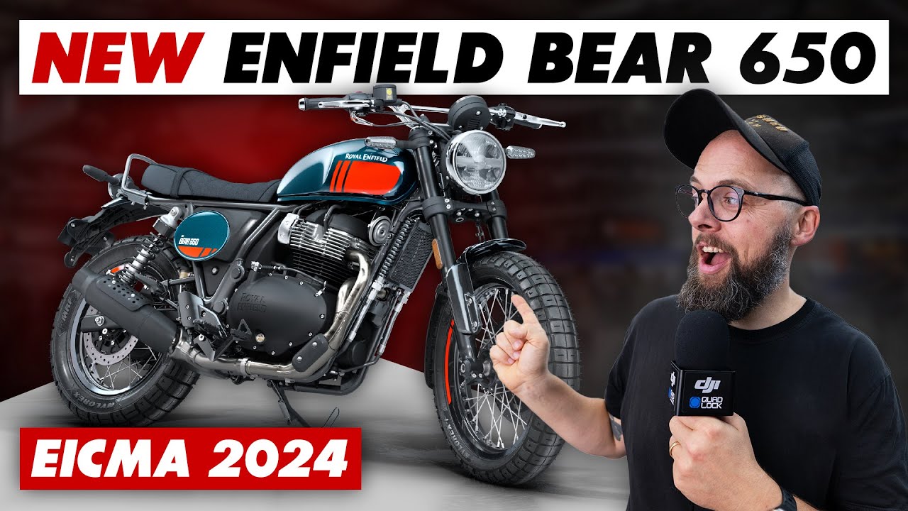 Представлен новый Royal Enfield Bear 650 2025 года: всё, что вам нужно знать на EICMA 2024