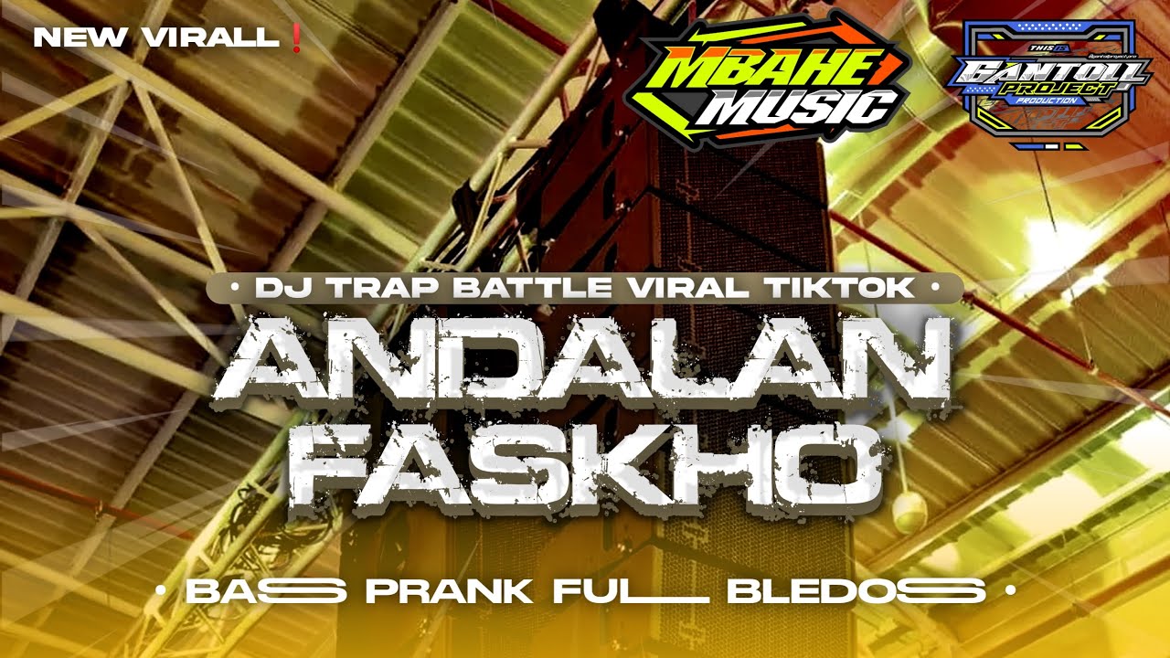 DJ TRAP BLEDOSS BASS PRANK ‼️ANDALAN FASKHO SENGOX BLITAR VIRAL TIKTOK 2025 ‼️