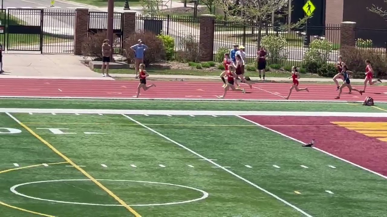 6/1/23 Lamar and Jocelyn 1600m Run, Section 7A, 1st and 14th Place