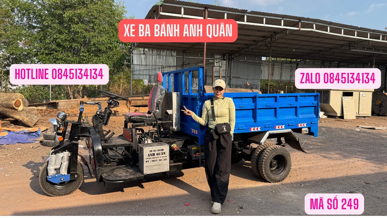 Xe Ba Gác Máy Kubota - Lái Vô Lăng - Ghế Ô Tô - GIAO TIÊN PHƯỚC QUẢNG NAM | TƯ VẤN 0845134134