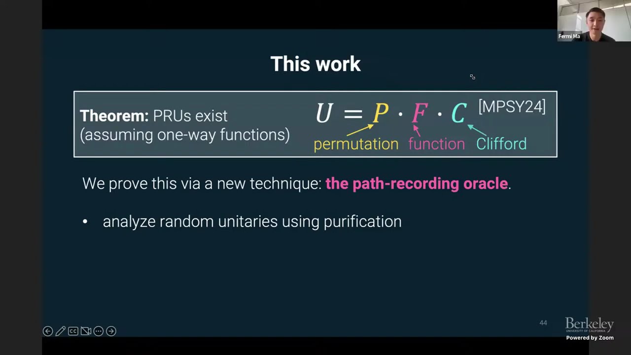 How to Construct Random Unitaries | Quantum Colloquium