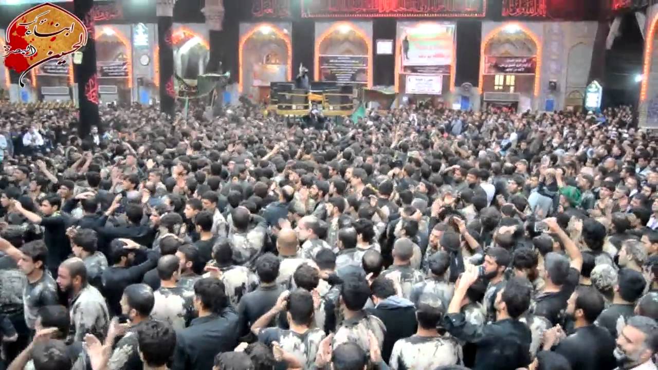 موكب ابناء الحسين الدخول الى الامام الحسين دخولية كربلاء 1437
