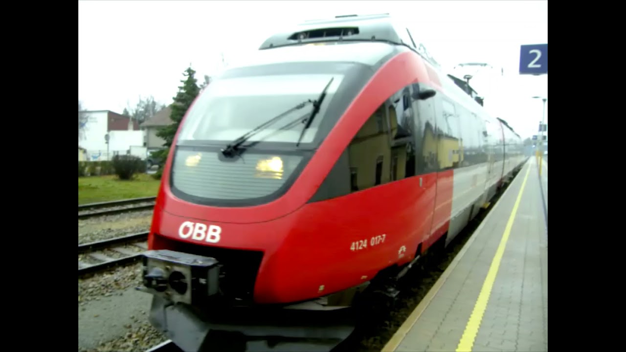 Elektrotriebwagen 4124 017-7, Neufeld an der Leitha, 19.11.2010