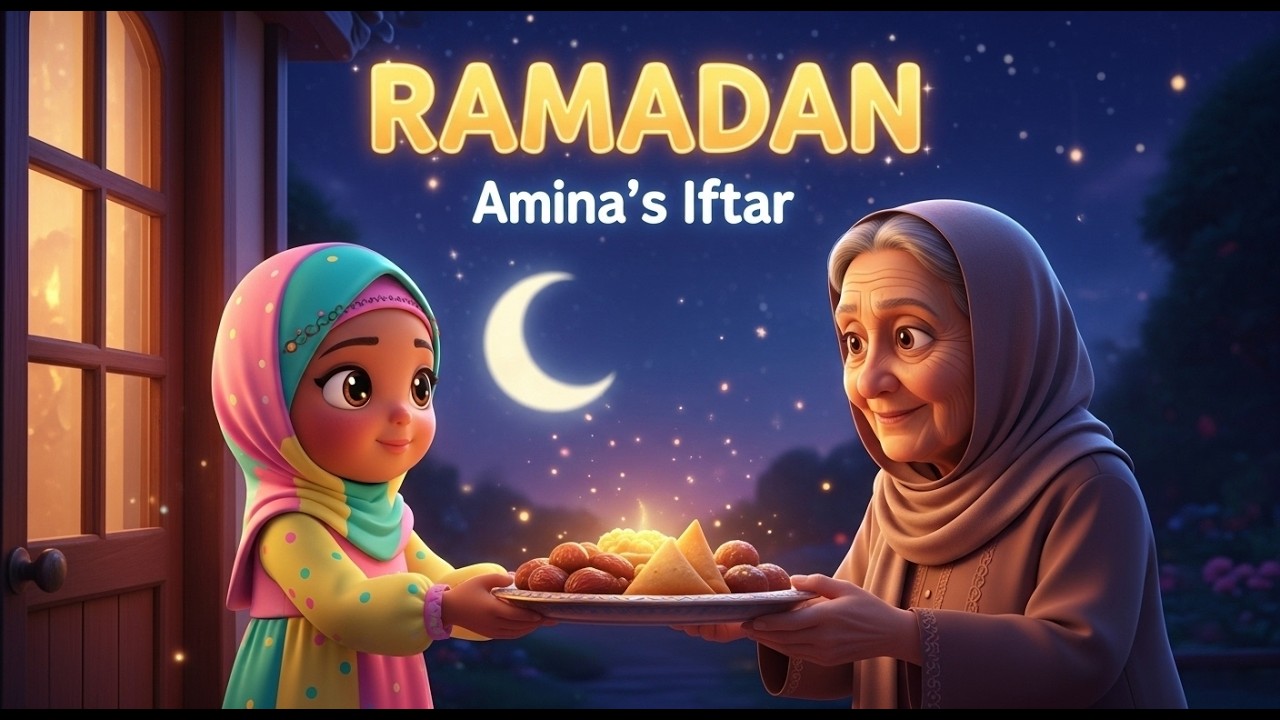 Amina's Ramadan | Ramadan and Sharing | learning good deeds | #islamiceducation #learning #good
