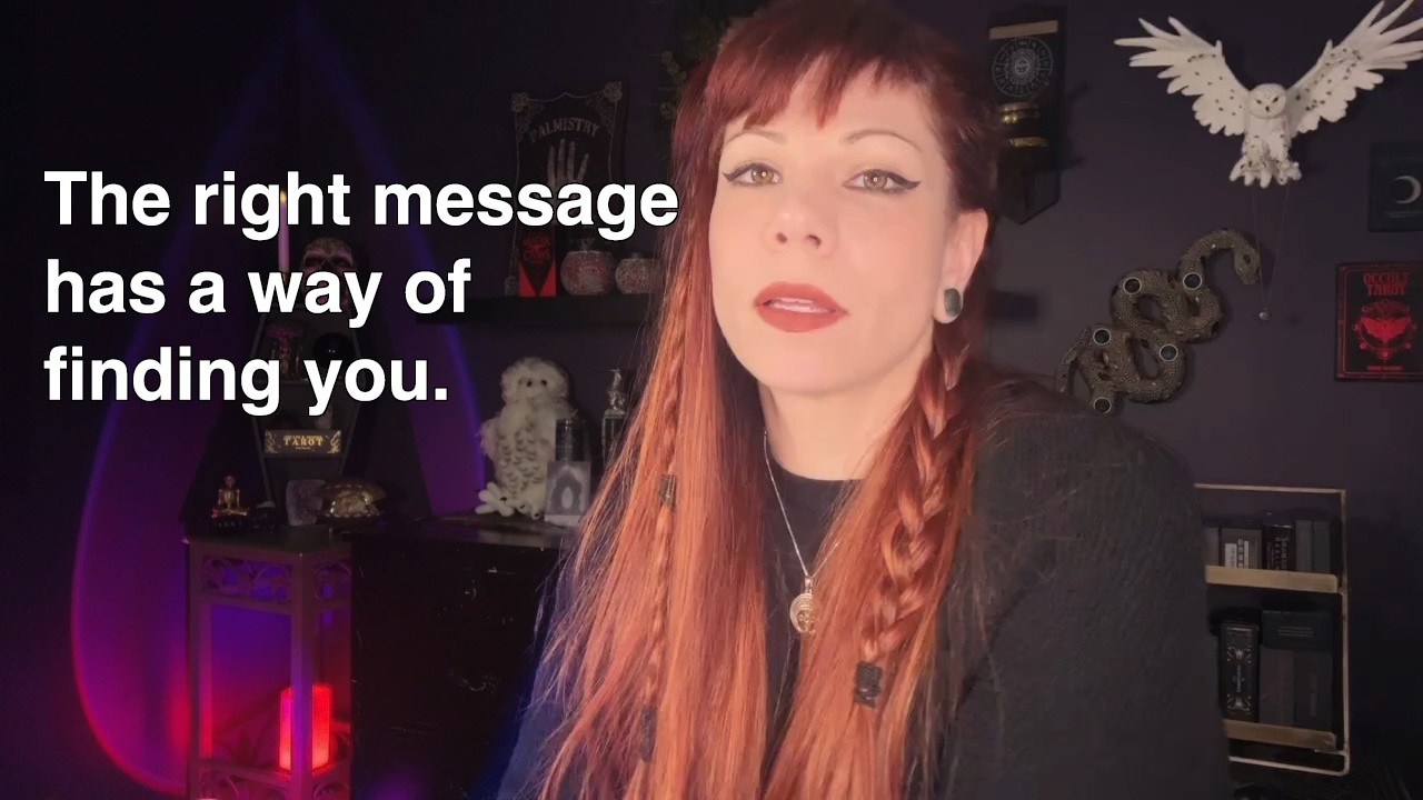 A MESSAGE FROM THE WEAVER OF WORLDS