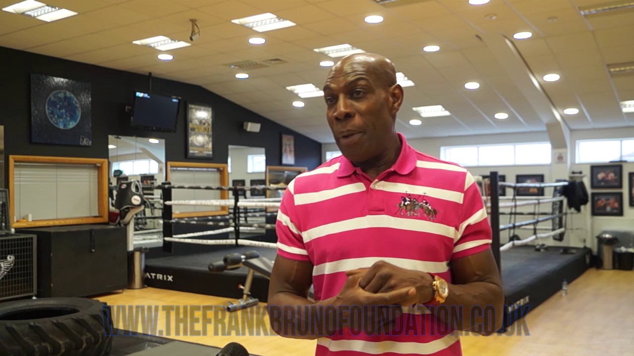 Frank Bruno on working out with Ricky Hatton and the launch of his foundation
