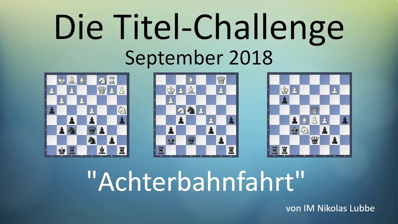 Titel Challenge September 2018: Achterbahnfahrt