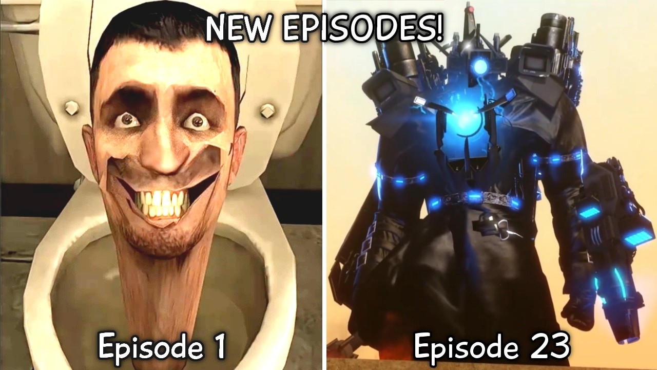 Skibidi Soundwave 1 - 23 ALL Episodes (60 FPS REMASTERED) Titan Cameraman (Episode 24?!)