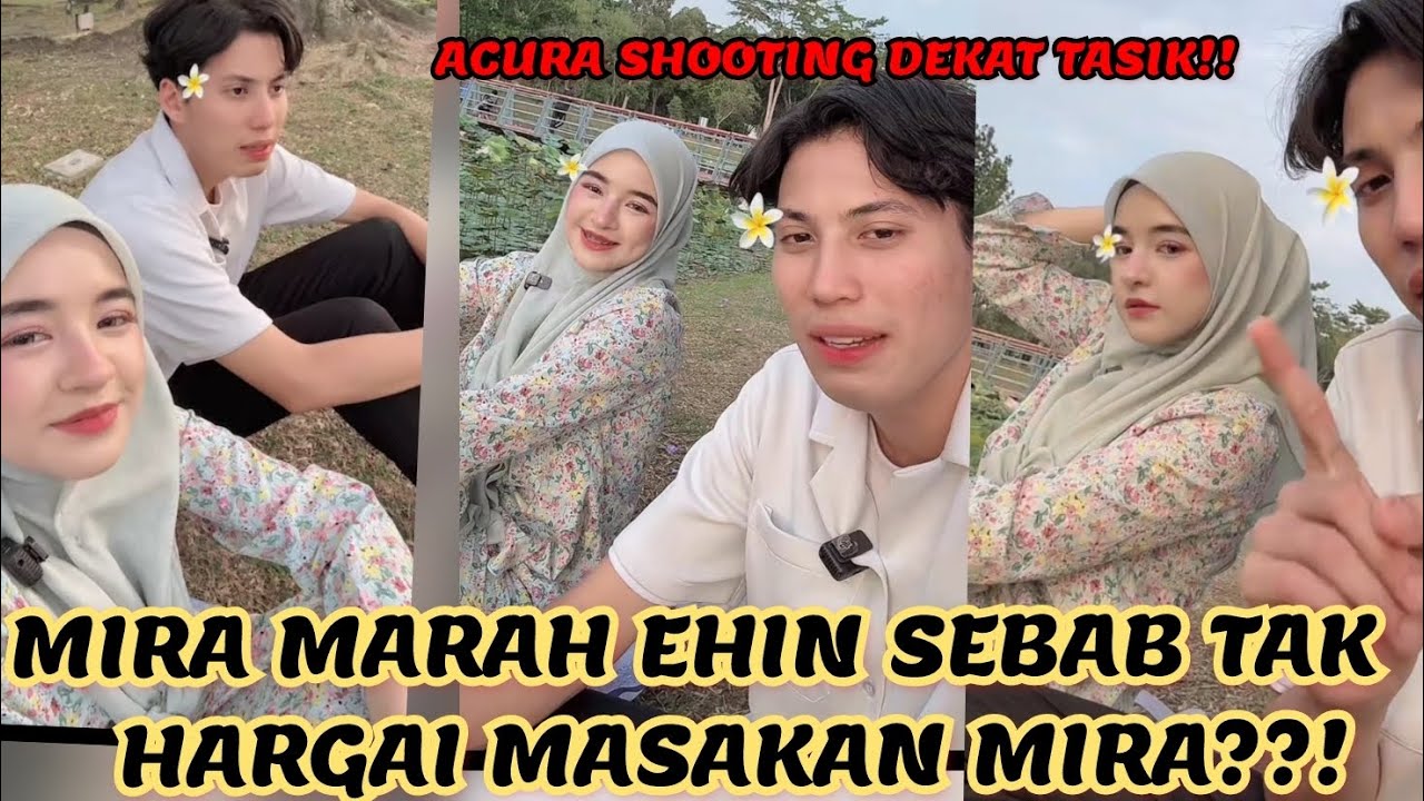 ACURA SHOOTING DI TEPI TASIK !! EHIN CAKAP MIRA PEREMPUAN PALING CANTIK DALAM AI TEAM? 