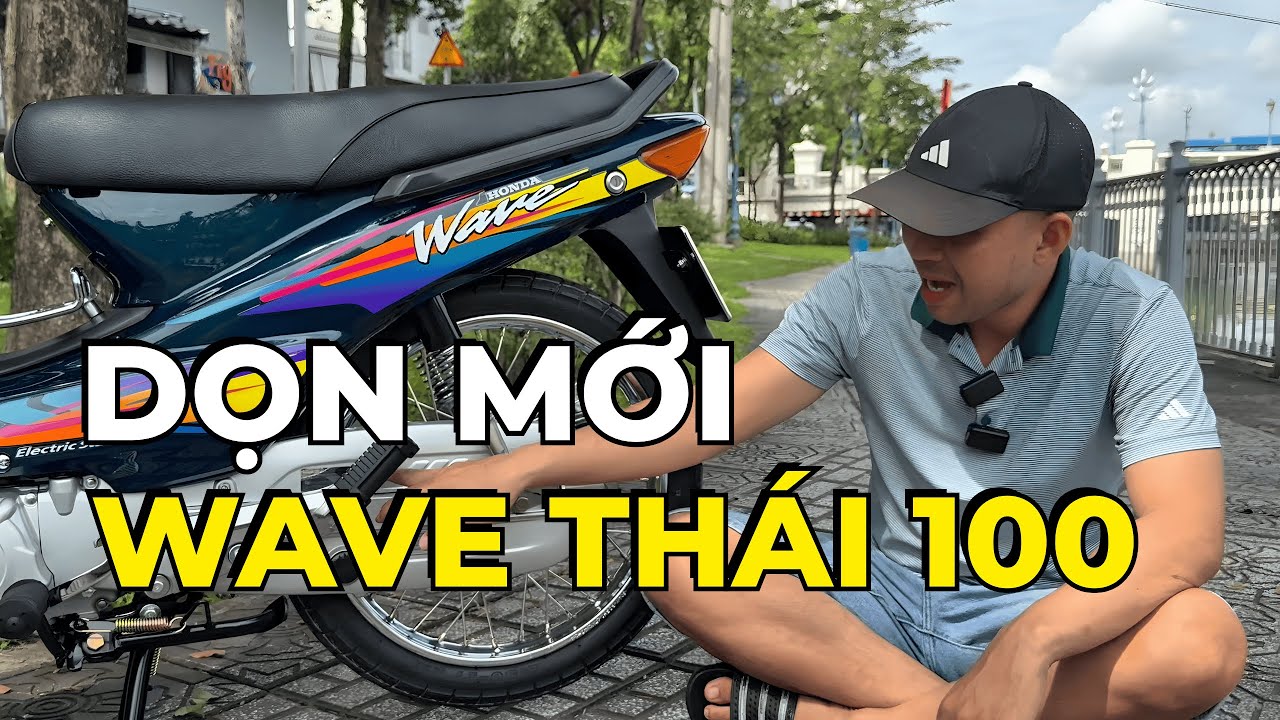 DỌN MỚI WAVE THÁI 100 TỈ MỈ TỪNG CHI TIẾT – MÀN LỘT XÁC CHO XE CỦA EM TRAI CÀ MAU P3