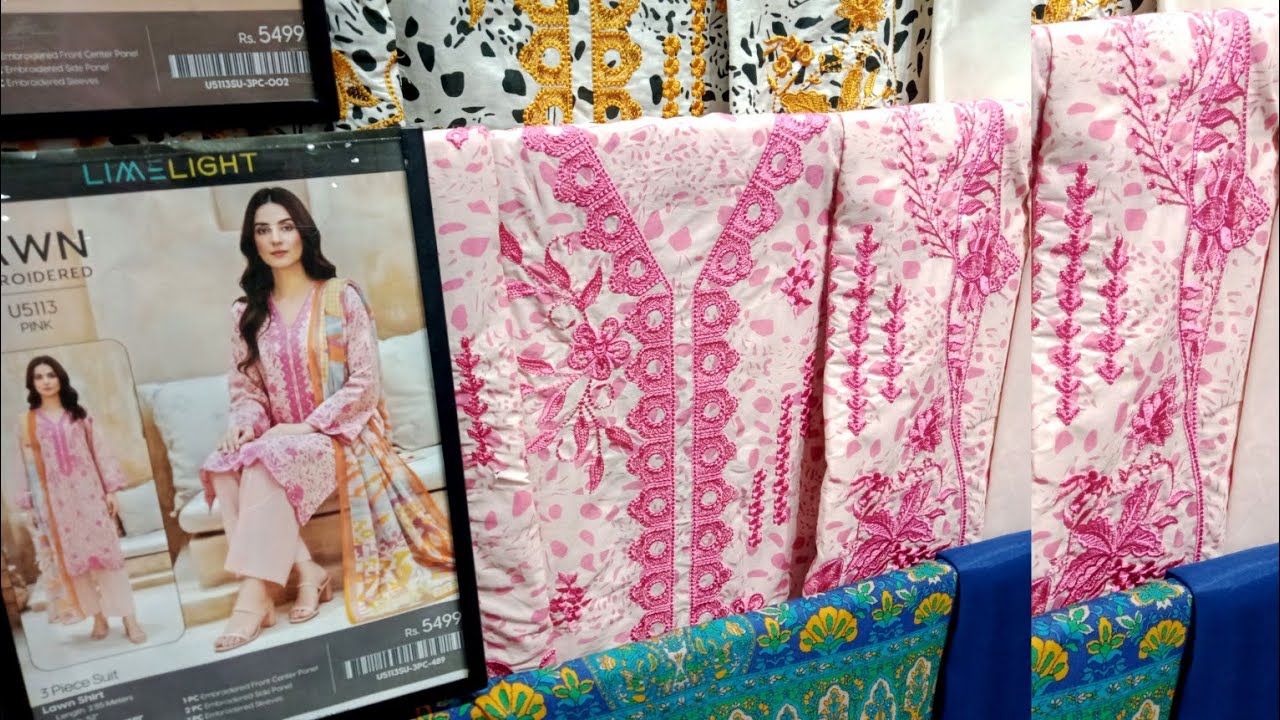 Limelight Eid summer collection 6 March 2026|@Hinainfo300 