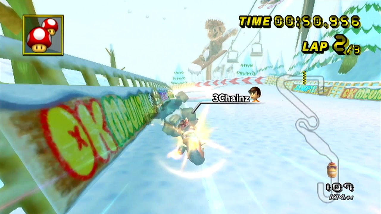 [MKWii] DK Summit Comparison - Connor