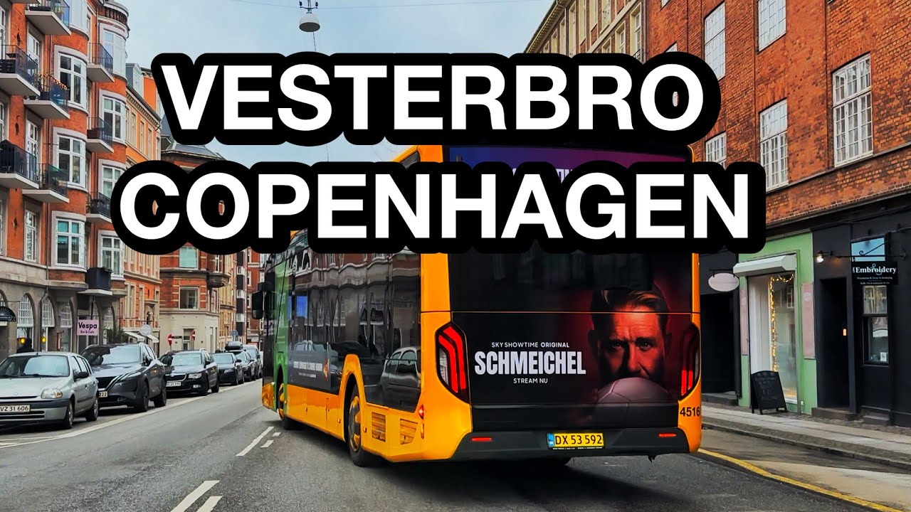 Driving Through Vesterbro, Copenhagen | Exploring Charming Streets & Hidden Gems