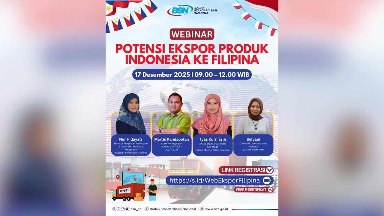 Potensi Ekspor Produk Indonesia ke Filipina