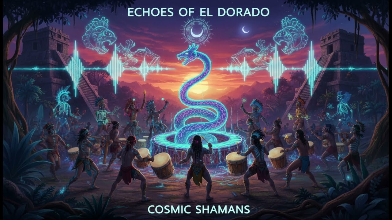 Aztec Shamanic Psy Trance 🔮 Deep Rolling Bass | Tribal Festival Sound