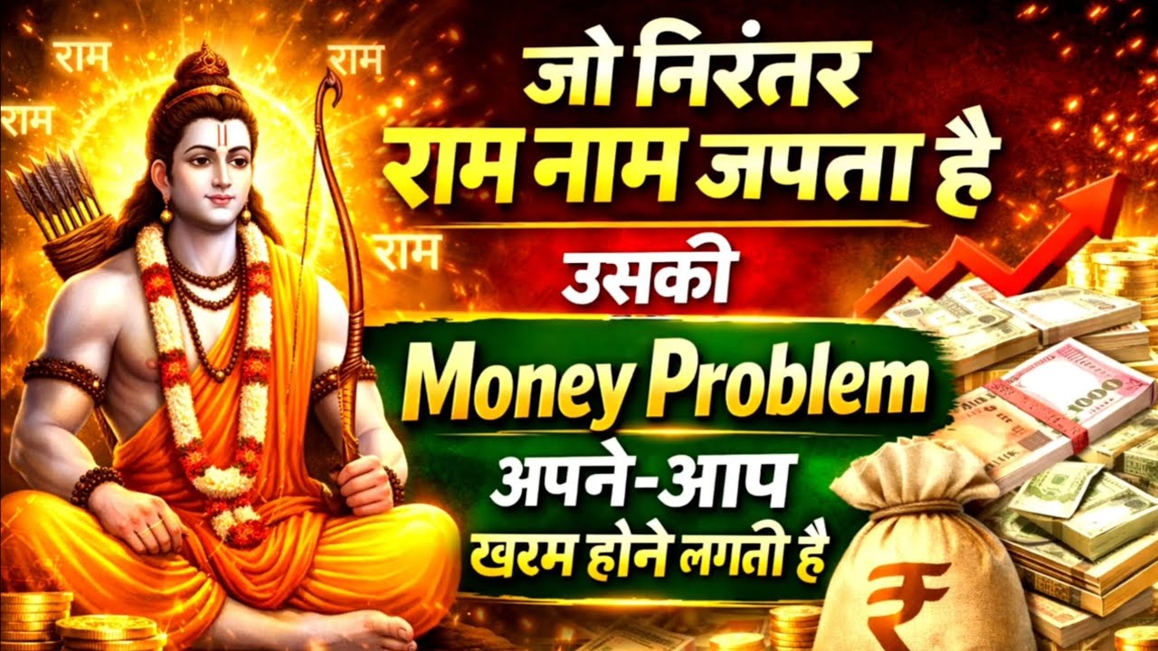 जो निरंतर राम नाम जपता है | उसकी Money and Financial Problem Solve | ram naam jap | Hanuman Vachan