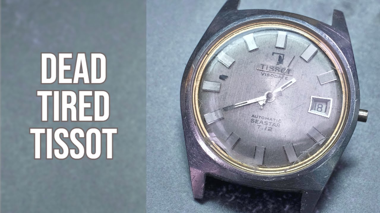 ASMR Restoration of 70's Tissot Seastar Watch | Watch Service