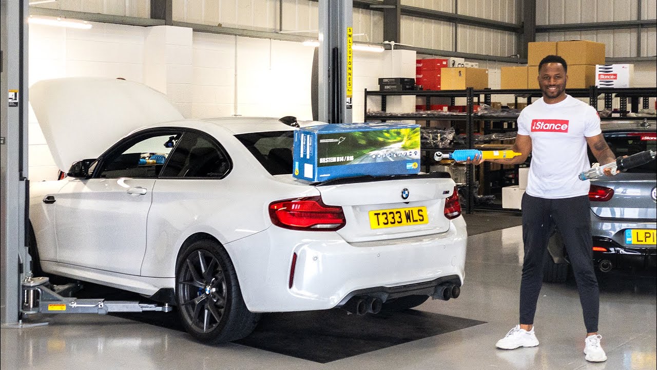 My BMW M2 gets NEEDED Bilstein Coilovers! | 4K
