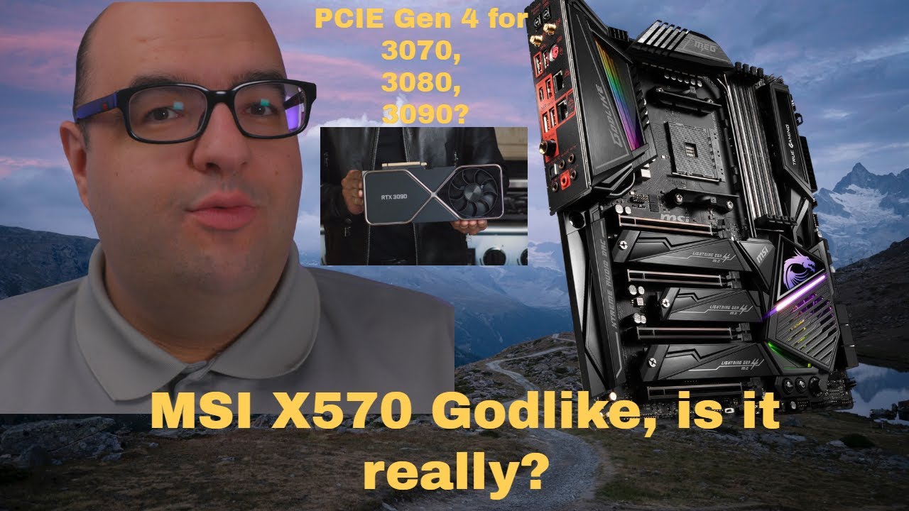 Nvidia 3080 PCIE Gen 4, X570 MSI Godlike motherboard with Ryzen 3950x?