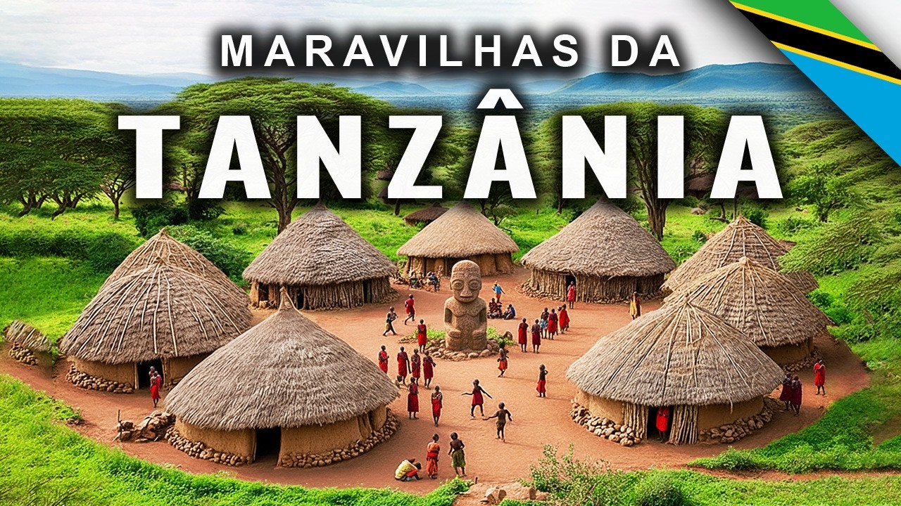 TANZÂNIA | Os Lugares Mais Selvagens da Terra Que Você Nunca Viu | Guia de Viagem 4K