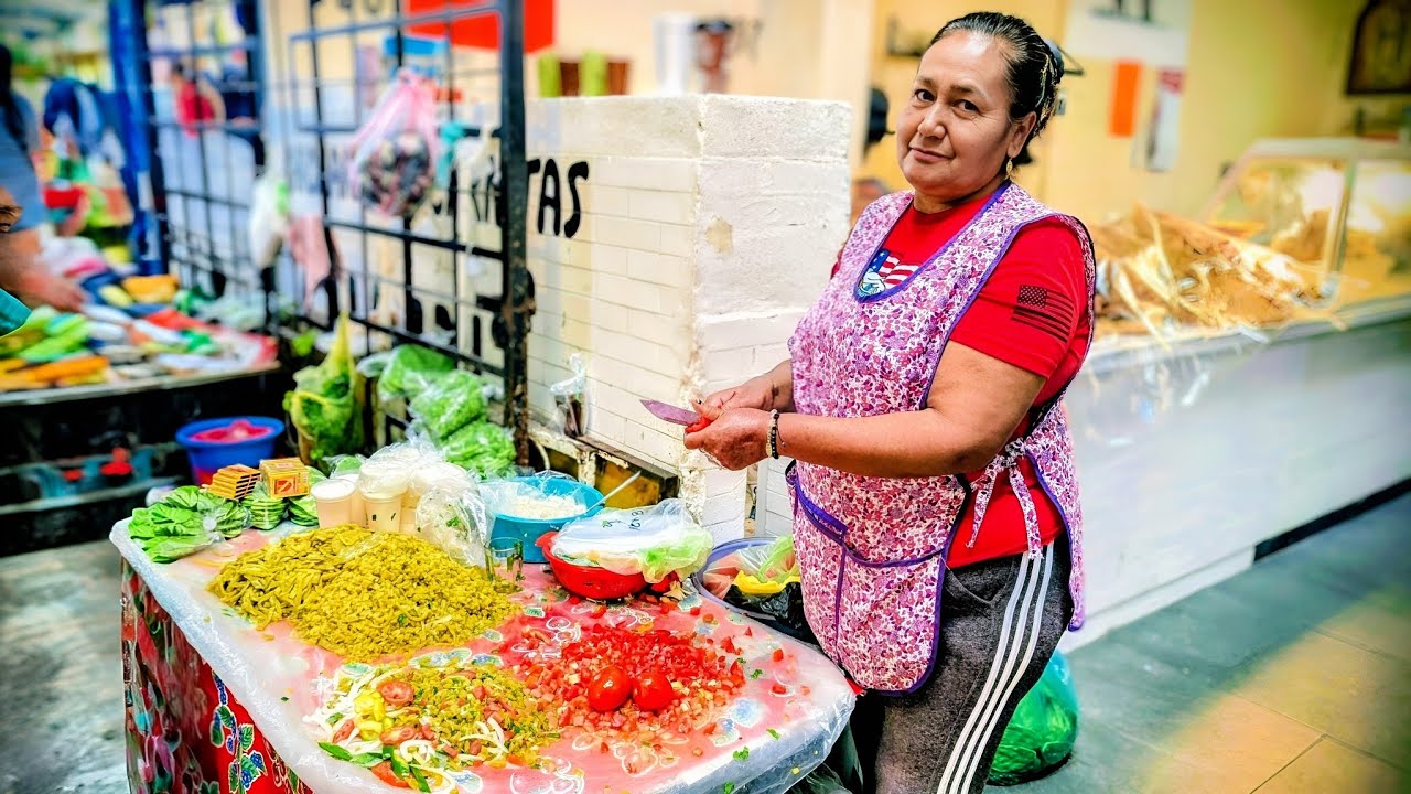 Tacos, Nopales, Chicharrón | ¿Qué comer en el MERCADO INDEPENDENCIA ? 