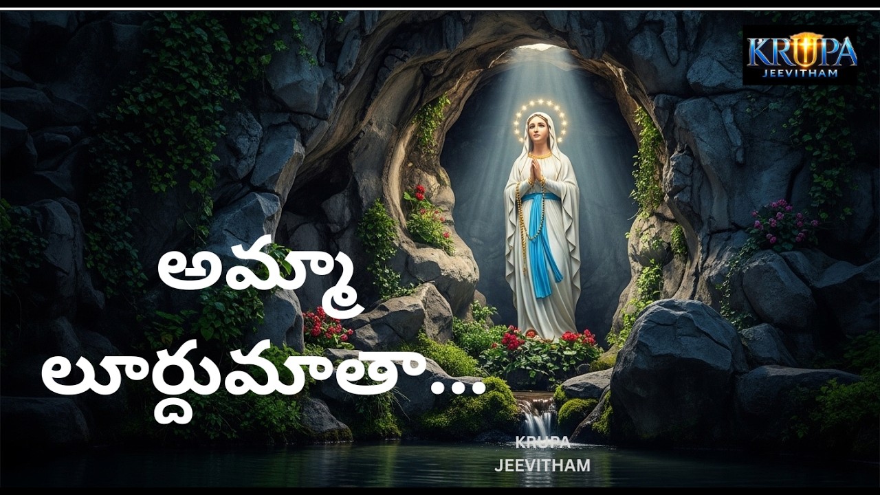 అమ్మా లూర్దుమాతా#ChristianSong#TeluguCatholicSong#LourdesMother#OurLadyOfLourdes#AveMaria#MotherMary