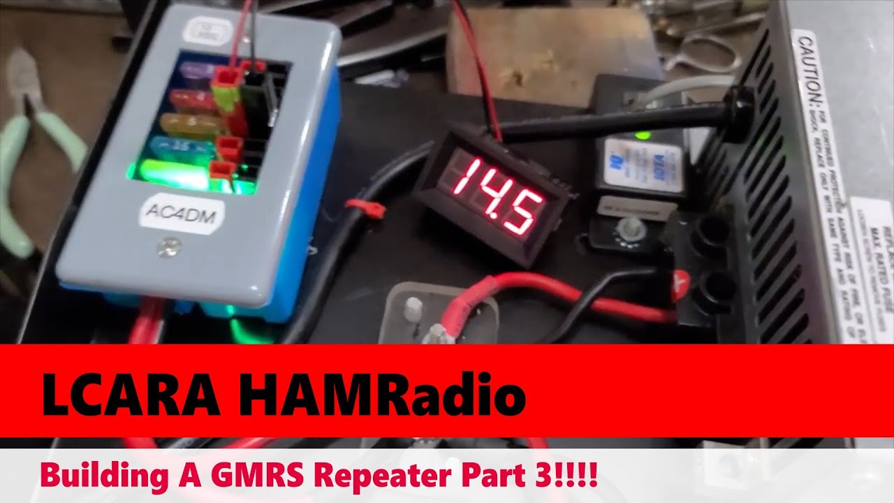 LCARA HAM Radio: Винтаж - Создание ретранслятора GMRS Часть 3!!!!