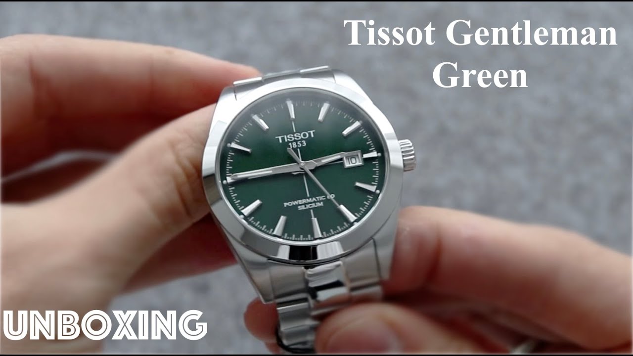 Enjoy the watch | Tissot Gentleman GREEN