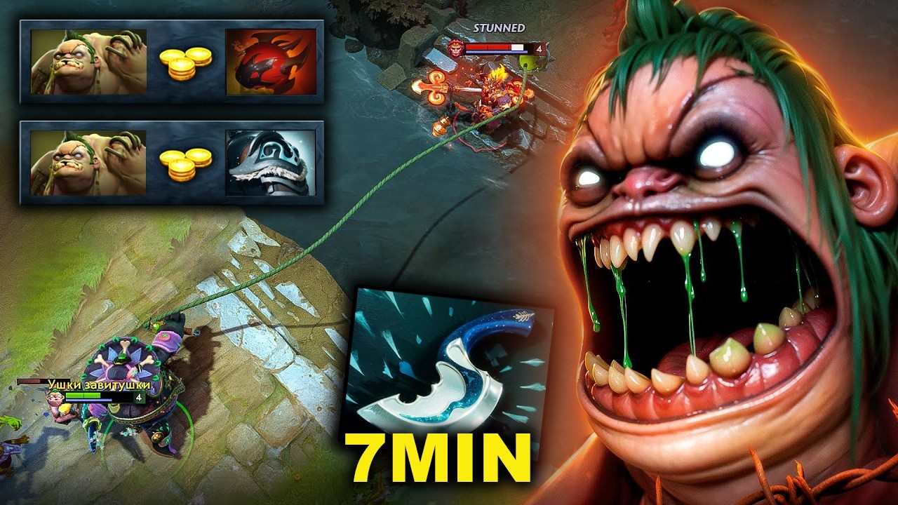 Brutal 7Min Blink🔥38Kills Heart + Shiva Rampage Boss Dota 2