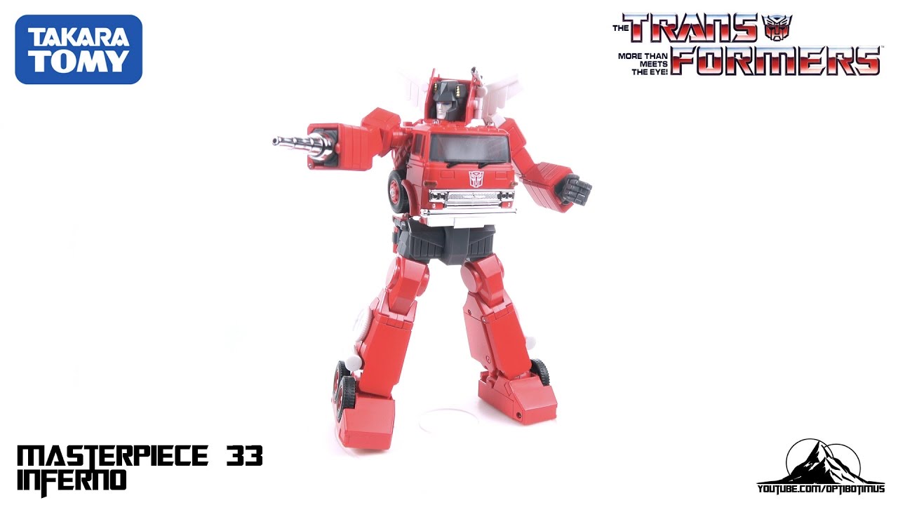 TakaraTomy Transformers MP-33 Masterpiece INFERNO Video Review