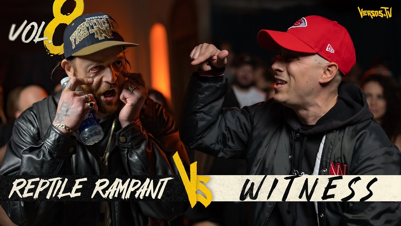 Reptile Rampant vs Witness | VRB Vol. 8 #rapbattle