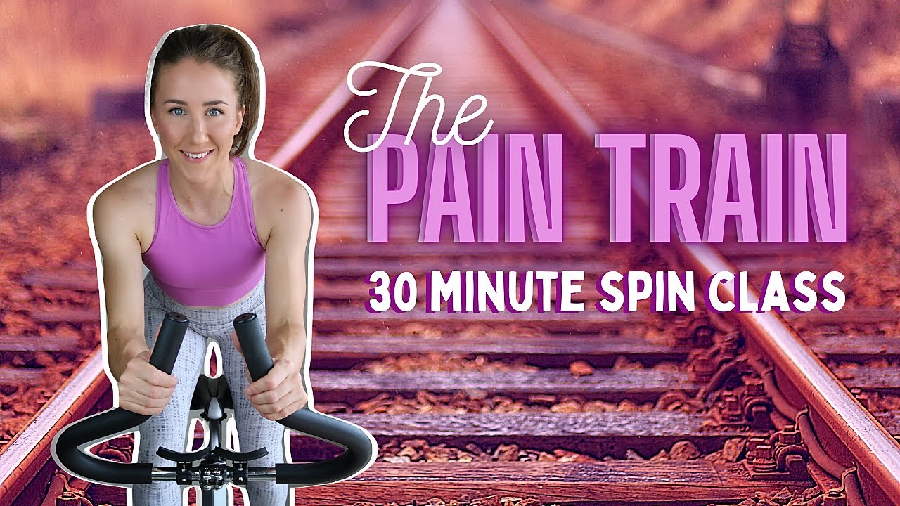 30 MINUTE SPIN CLASS: THE PAIN TRAIN | INDOOR CYCLING WORKOUT