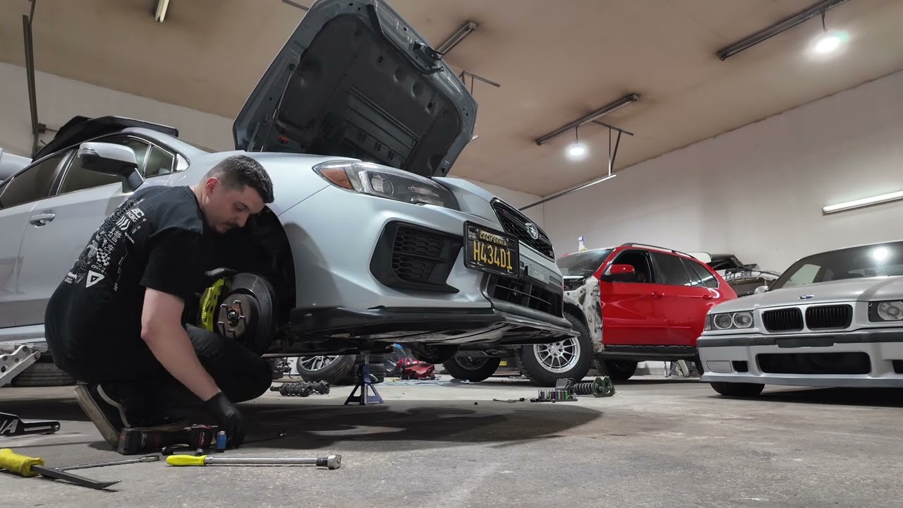 FAST AND EASY STI/WRX Coilover Strut/Shock replacement