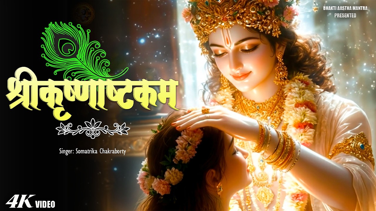 श्रीकृष्णाष्टकम् | Bhaje Vrajaika Mandanam | Most Beautiful Shri Krishna Bhajan | Krishna Mantra