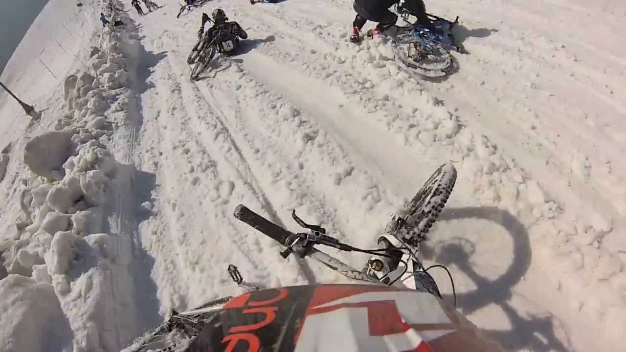 Mega Avalanche 2013 Start Line Pile Up - Funny