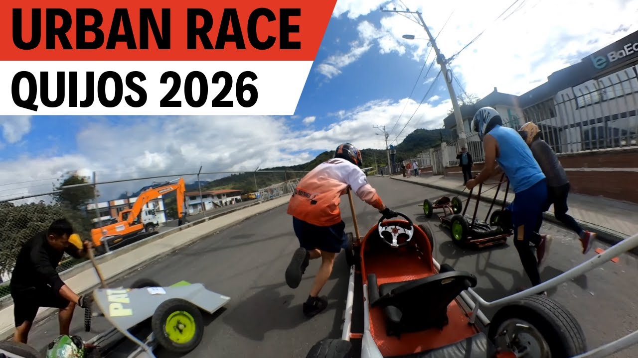 🏎🏁URBAN RACE 2026: QUIJOS 2026 🏁🏎