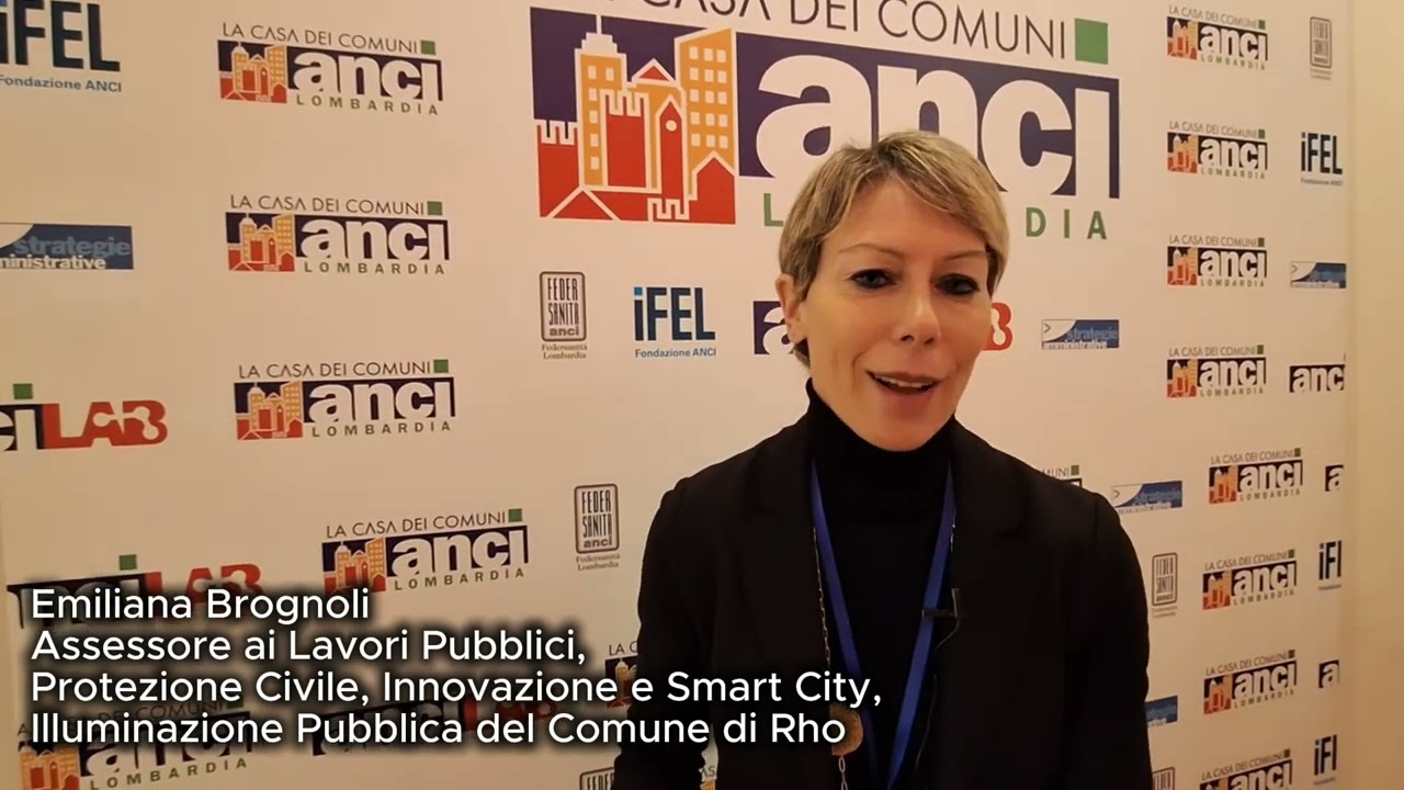 Emiliana Brognoli, Ass. Lavori Pubblici Innovazione Smart City Illuminazione Pubblica Comune di Rho