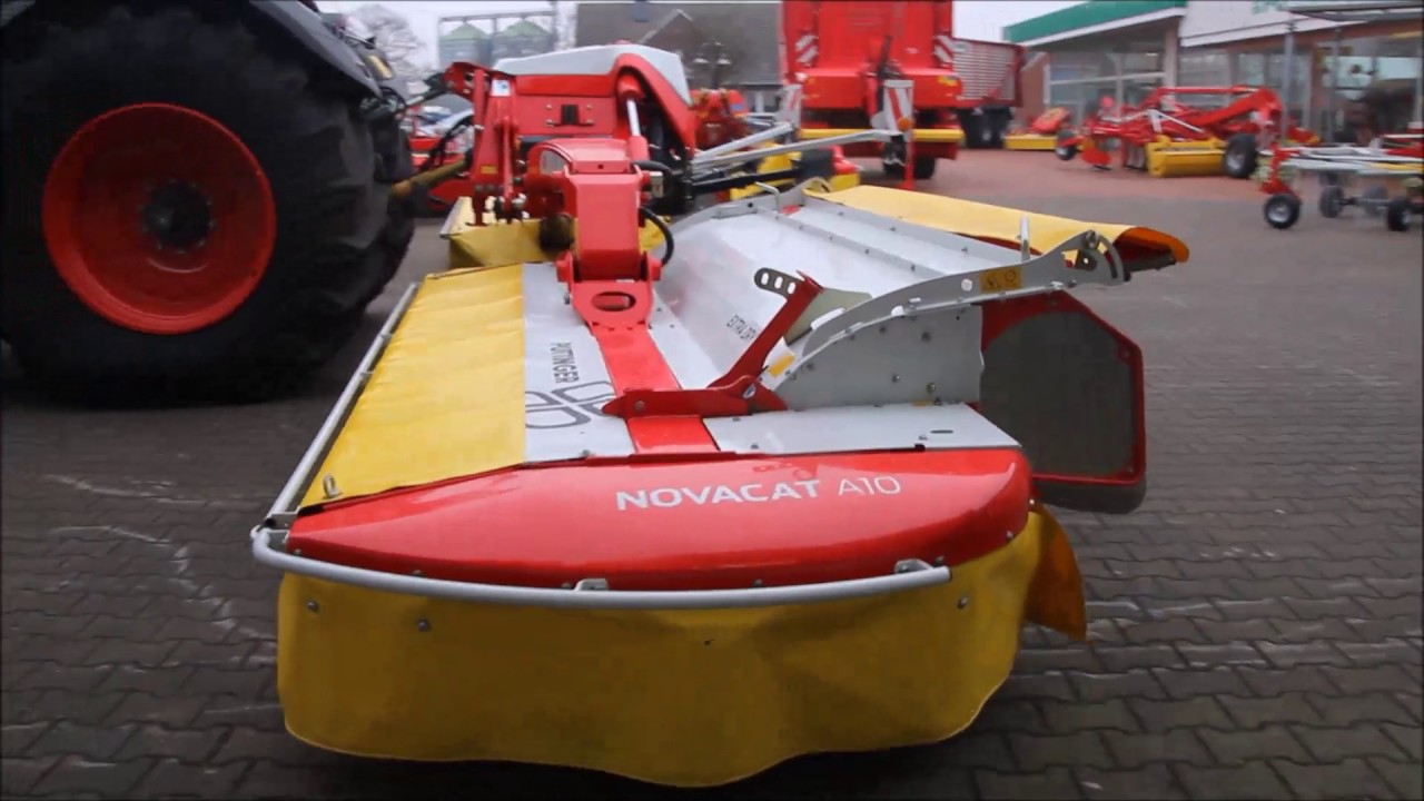 Demonstratie P&ouml;ttinger NOVACAT A10 met extra dry kneuzer