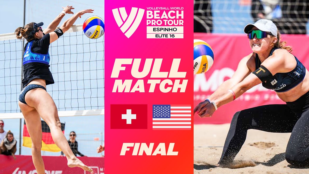 Gold Match 🥇 - Nuss/Kloth 🇺🇸 vs. Hüberli/Brunner 🇨🇭 | Espinho 2024 - Full Match
