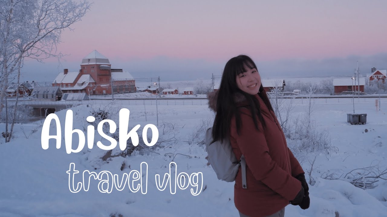 Sweden Travel Vlog | ❄️ winter in Abisko, aurora chase & dog sledding