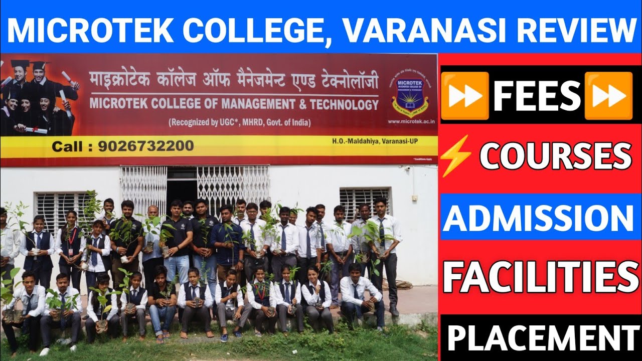 MICROTEK COLLEGE OF MANAGEMENT AND TECHNOLOGY, Varanasi || Courses | Admission | Placement | Fees