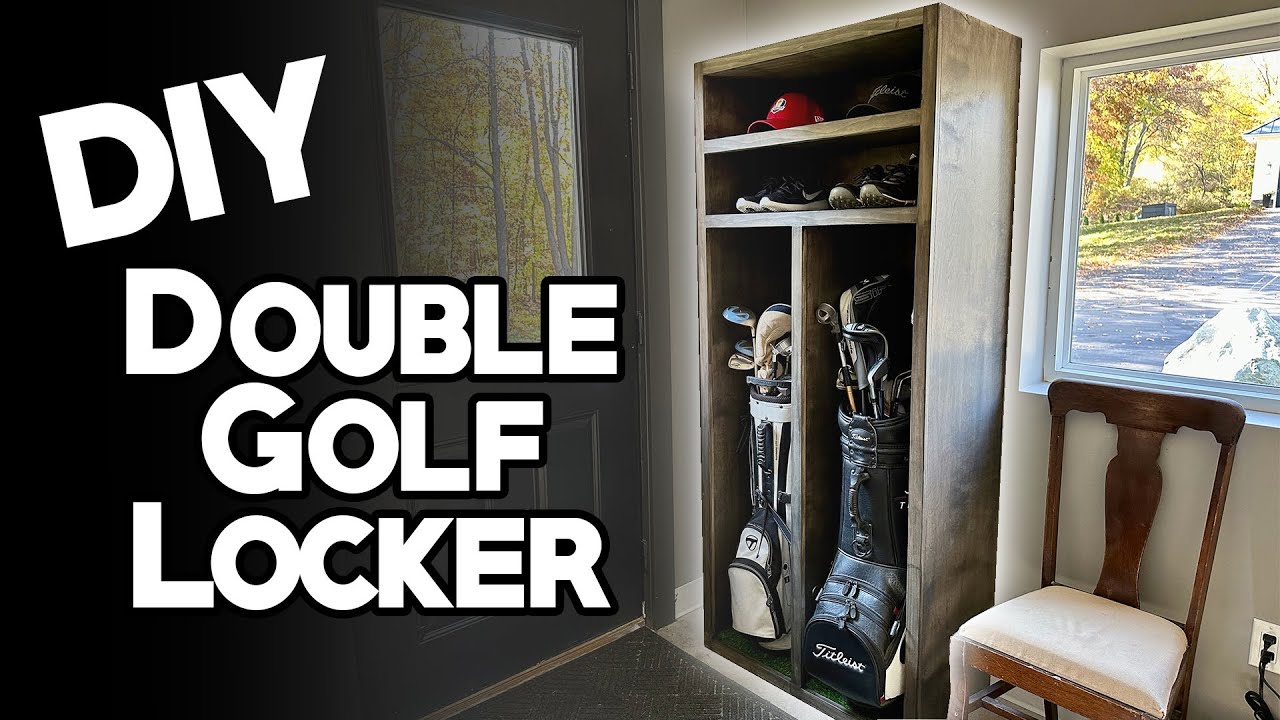 We built a Double Golf Locker ⛳️