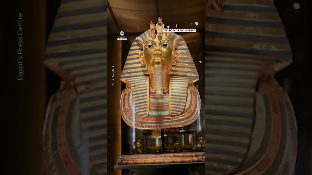 Egypt&rsquo;s Sisi welcomes China&rsquo;s President Xi in Grand Egyptian Museum tour | AJ #shorts