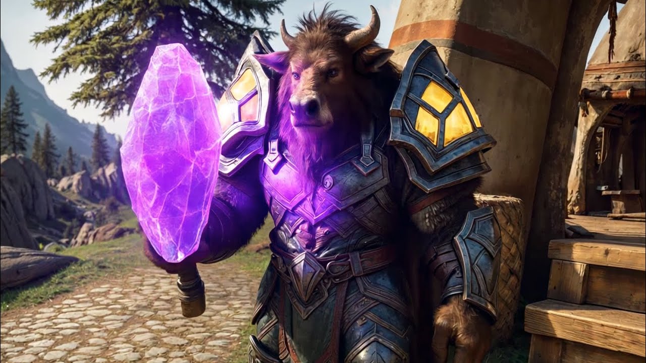 Mulgore & Thunder Remastered | World of Warcraft AI Cinematic