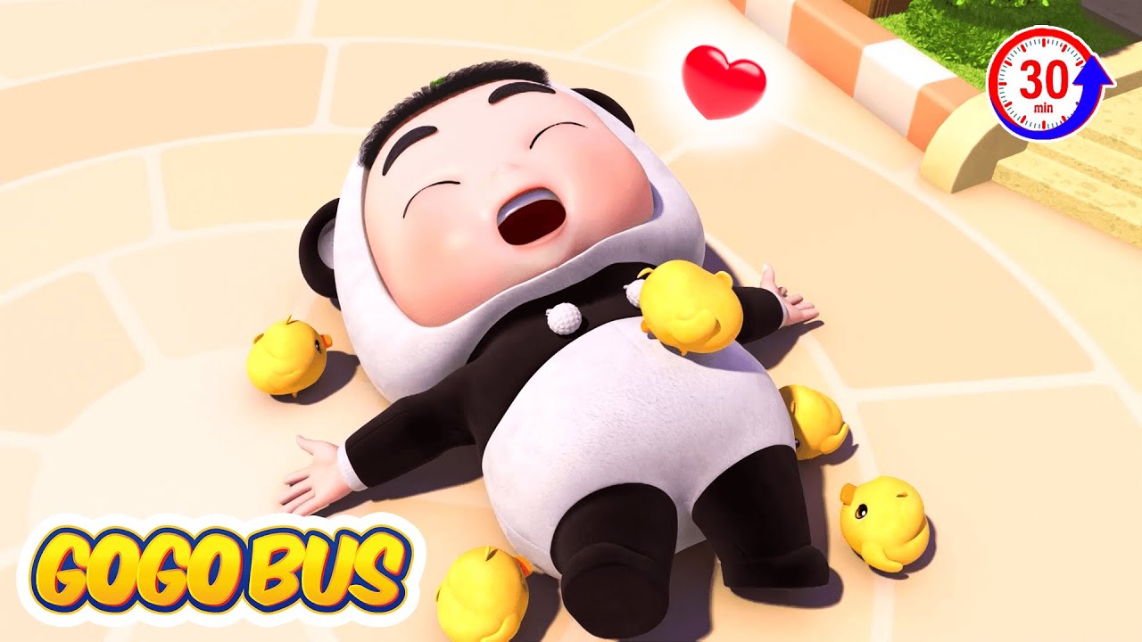 🐤 Gà Con Tập Bay Cùng Cảnh Sát Trưởng GOGO Bus 🚔 Hoạt Hình Thiếu Nhi Vui Nhộn